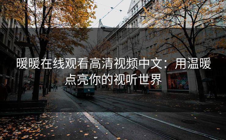 暖暖在线观看高清视频中文：用温暖点亮你的视听世界